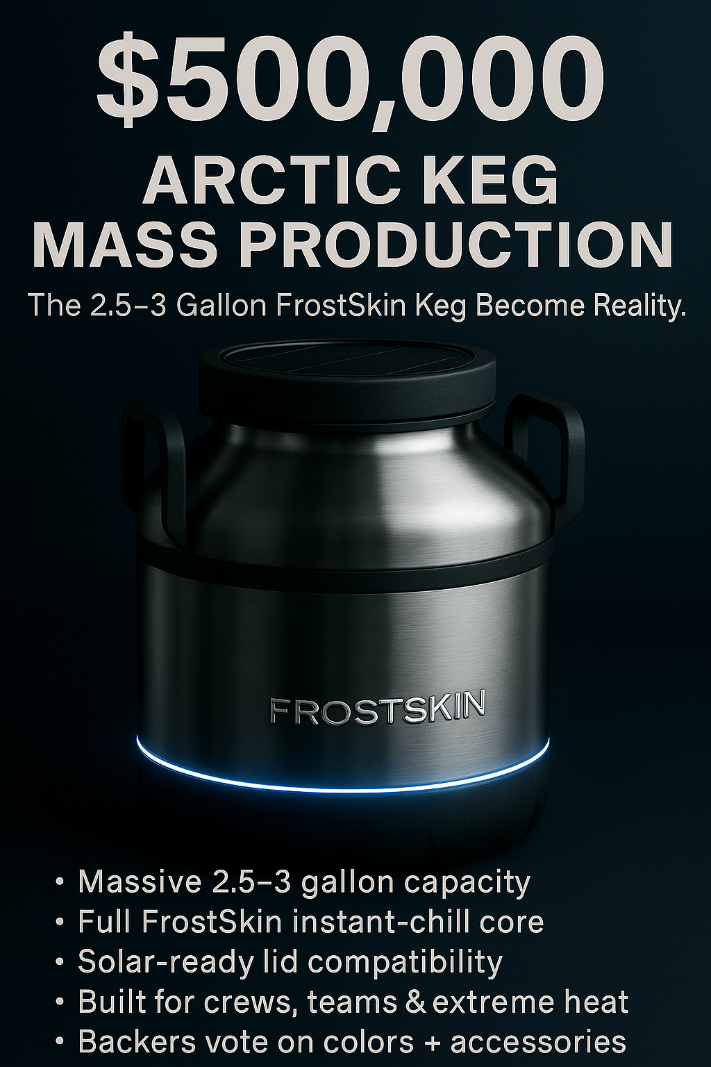 FrostSkin Arctic Keg